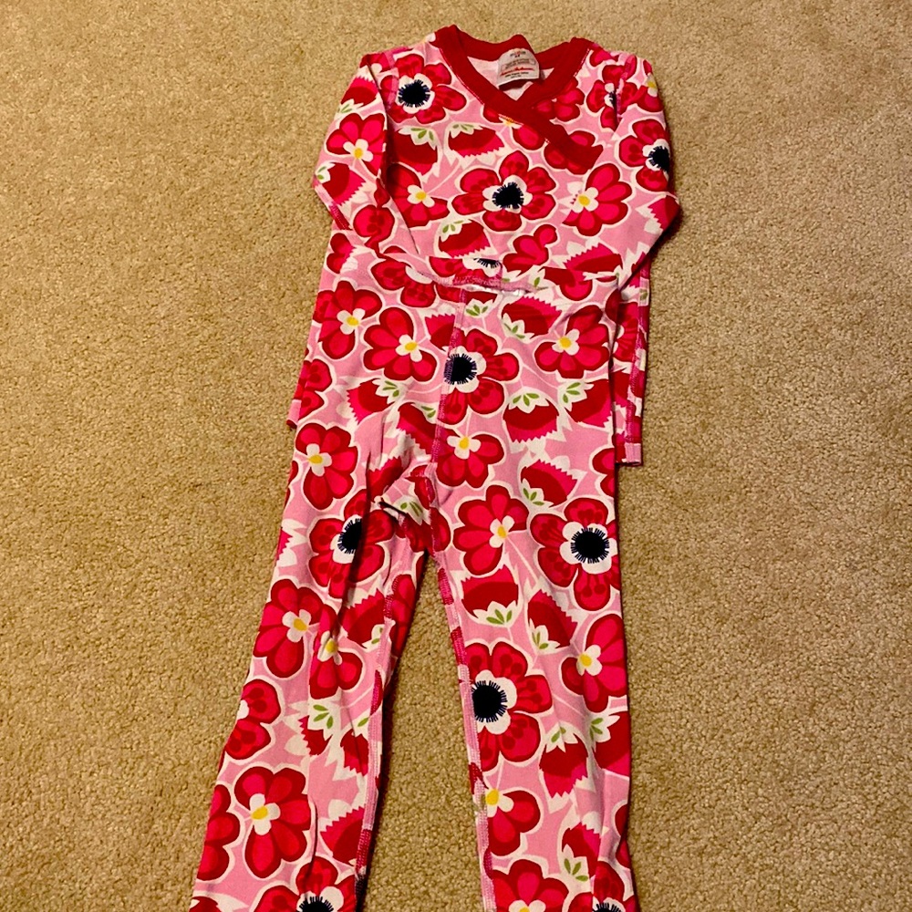 Hanna Andersson floral PJs